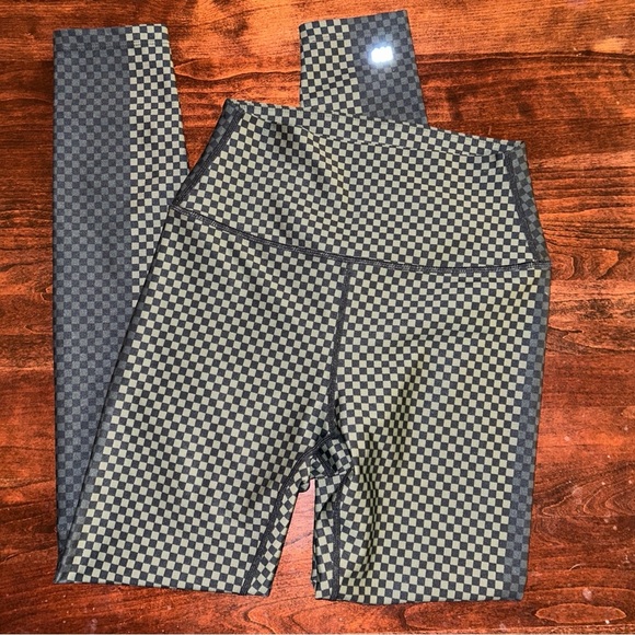 Splits59 Checkered Colorblocked Leggings - Picture 3 of 4